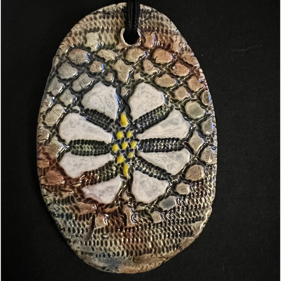 Pottery Art Pendant - Picture 9 of 10